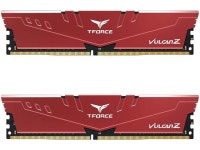 TEAMGROUP T-Force Vulcan Z DDR4 16GB Kit (2x8GB) 3000MHz (PC4-24000) CL16 Desktop Memory Module Ram (Red)... 