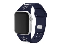 GAME TIME Dallas Cowboys Silicone Sport Watch Band Compatible with Apple Watch- 42/44mm Navy - Newegg.com