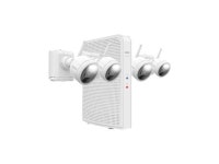 Lorex 2K Wire-Free System with 4 Battery-Operated Active Deterrence Cameras and Person Detection - Newegg.com
