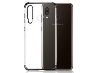 Klarion Crystal Clear Tough Case for Samsung Galaxy A20 - Black - Newegg.com