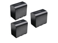 Kastar 3-Pack SSL-JVC70 Battery 7.4V 7800mAh Compatible with JVC SSL-JVC50, SSLJVC50, SSL-JVC70, SSLJVC70, SSL-JVC75, SSLJVC75... 