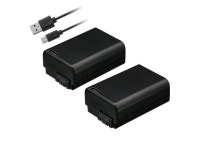 Kastar 2-Pack NP-FW50D Battery Replacement for Sony NEX-3, NEX-3N, NEX-5, NEX-5N, NEX-5R, NEX-5T, NEX-6, NEX-7, NEX-C3, NEX-C5... 
