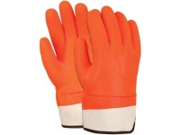 MCR Safety 6521SCO Orange Double Dipped PVC, Foamed Lined Gloves, Large, 1 Pair - Newegg.com