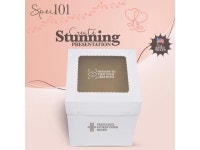 Spec101 | Cake Boxes with Window 25-Pack 12 x 12 x 8 Inch White Bakery Boxes - Newegg.com