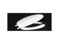 Centoco 620-001 White Elongated Premium Plastic Toilet Seat With Open front - Newegg.com