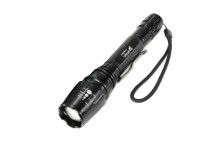 1600LM CREE XML-T6 LED 5 Mode Focusing Flashlight Torch with aluminum focuse 10W light T6 for 18650 charger batteries( not... 