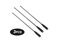 HYS 3*NA-771 Dual Band VHF/UHF 2m/70cm BNC Handheld Ham Radio Antenna for Kenwood Icom - Newegg.com