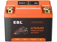 EBL Motorcycle Battery Lithium LiFePO4 YTX4L-BS 12V 2.5Ah 150A Powersports Battery YTX5L-BS Compatible ATV, UTV, Jet Ski, Quad... 