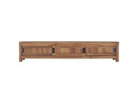 vidaXL TV Stand TV Unit Sideboard TV Console Media Cabinet Solid Teak Wood - Newegg.com