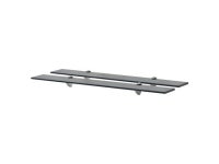 vidaXL 2x Floating Shelves Glass 31.5x7.9 Wall Hanging Mounted Shelves Home - Newegg.com