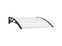 vidaXL Door Canopy, Front Door Canopy for Protection, Porch Canopy for Outdoor, Weather-Resistant Polycarbonate Cover, 47.2x39.4... 