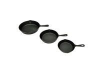 vidaXL Steak Pans Cast Iron Frying Skillets Kitchen Camping Cookware Kitchen - Newegg.com