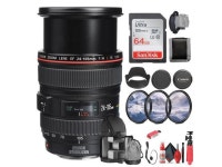 Canon EF 24-105mm f/4L IS USM Lens (0344B002) + 64GB Memory Card + Filter - Bundle - Newegg.com Canon EF 24-105mm f/4L IS USM... 