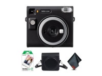 FUJIFILM INSTAX SQUARE SQ40 Camera (Black), Bag for instax SQ40, instax Film - Newegg.com