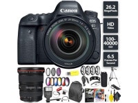 Canon EOS 6D Mark II DSLR Camera + 24-105mm f/4L II Lens + Canon 17-40mm Lens Wide Angle Combo - Newegg.com Canon EOS 6D Mark II... 