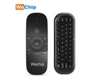 Wechip W1 Mini Air Mouse Gyro Sensing 2.4G Remote Contro English or Russian Wireless Keyboardl for Smart Android TV Box mini PC... 