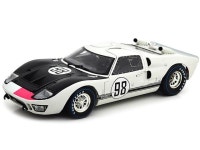 1966 Ford GT-40 MK 2 #98 White 1/18 Diecast Car Model by Shelby Collectibles - Newegg.com