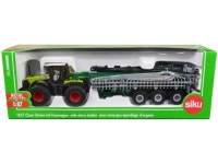 Claas 5000 Xerion Tractor Green and Black with Vacuum Tanker 1/87 (HO) Diecast Model by Siku - Newegg.com