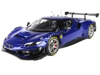 2022 Ferrari 296 GT3 Electric Blue with DISPLAY CASE Limited Edition to 24 pieces Worldwide 1/18 Model Car by BBR - Newegg.com