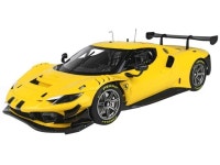 2022 Ferrari 296 GT3 Modena Yellow with DISPLAY CASE Limited Edition to 24 pieces Worldwide 1/18 Model Car by BBR - Newegg.com