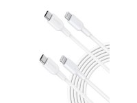 Anker USB C to Lightning Cable, Powerline II [10ft, 2-Pack, MFi Certified] Extra Long Charging Cord for iPhone 13 13 Pro 12 Pro... 