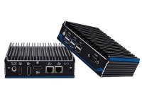 Partaker Fanless Mini PC Small Desktop Computer Nuc Computer Intel Celeron J4125 Quad Core 4GB Ram 128GB SSD 1xHD-MI 2xDP 2xLan... 