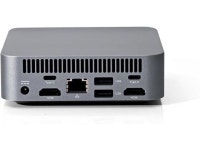 Partaker 4K Mini PC, Desktop Computer, HTPC, Kodi Box, Core I7 1185G7, Windows 11, B10, 2 x Full Featured Type-C, 2 x HDMI2.0b... 