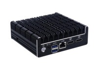Fanless Mini PC Support AES-NI,Firewall, PFsense,Intel Celeron J3060 with 2*LAN/1*COM/2*HDMI/2*USB3.0/4*USB3.0/win 7 Linux mini... 