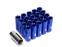 J2 Engineering LN-T7-003-15-BL J2 Engineering 7075 -T6 Forged Aluminum M12X1.5 20Pcs 60mm Height Open -End Lug Nut Set w / Socket... 