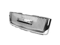 For 07-13 GMC Sierra Denali ABS Plastic Round Mesh Front Bumper... Chrome) - 2nd Gen GMT900/902 08 09 10 11 12 - Newegg.com