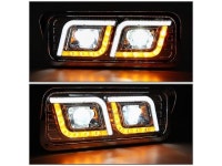 DNA Motoring HL-HAY-001-CH For 1981-2019 Kenworth W900 T800... Dual Projector Headlight Lamp 10 11 12 13 14 15 16 17 18 - Newegg.com