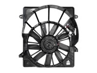 DNA Motoring OEM-RF-0044 For 2008 to 2012 Jeep Liberty Factory Style Radiator Cooling Fan Shroud Assembly CH3115159 09 10 11... 