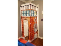 Firefighter Fire Station Doorway Fort Attach to Door Play Tent Cortex Toys - Newegg.com