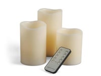 Gerson 3-Piece 4/5/6-Inch Flameless LED Candle Set with Universal Remote Control - Newegg.com Gerson 3-Piece 4/5/6-Inch... 