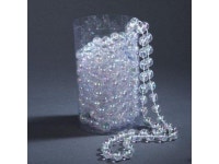 Kurt Adler Clear Iridescent Bead Garland #H9230IRR - Newegg.com
