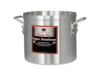 Winco AXS-40 , 40-Quart 14 x 15 Super Extra-Heavy Aluminum Professional Stock Pot with Reinforced Rim, Commercial Grade Sauce... 