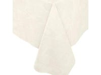 Entertaining with Caspari Moire Printed Paper Table Cover, 54 by 84-Inch, Ivory - Newegg.com