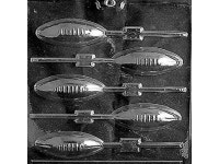Grandmamas Goodies S026 Football Lollipop Chocolate Candy Soap Mold with Exclusive Molding Instructions - Newegg.com