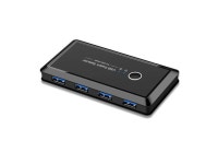 Wanmintek USB Switch, USB Switcher with 4 USB 3.0 Ports & 2 PC... 0 Ports & 2 PC Ports for Mouse, Keyboard, Scanner, Printer, PCs... 