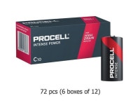 72-Pack C Duracell Procell Intense PX1400 Alkaline Batteries (6 Boxes of 12) - Newegg.com