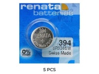 5-Pack 394 (SR936SW) Renata Silver Oxide Button Batteries - Newegg.com