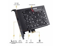 Ezcap334 Live Streaming Video Capture Card Ultra HD 4K 60fps HDR Loop 4K PCI-E Game Recorder Box Mic Line In for PS3/4/5 PC DSLR... 