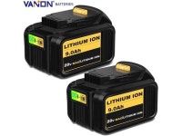 2X DCB206-2 FOR DeWALT DCB206 20Volt Lithium Ion XR Battery DCB205-2 DCB200 DCB204 9Ah - Newegg.com