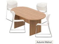 GOF 6FT, 8FT, 10FT Conference Table Multifunctional Computer Chair (G6711IVC) Set, Cherry, Espresso, Mahogany, Walnut, Artisan... 