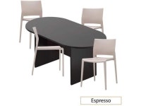 GOF 6FT, 8FT, 10FT Conference Table Multifunctional Computer Chair (G6751SANDBAR) Set, Cherry, Espresso, Mahogany, Walnut... 