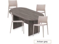 GOF 6FT, 8FT, 10FT Conference Table Multifunctional Computer Chair (G6751SANDBAR) Set, Cherry, Espresso, Mahogany, Walnut... 