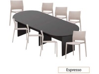GOF 6FT, 8FT, 10FT Conference Table Multifunctional Computer Chair (G6751SANDBAR) Set, Cherry, Espresso, Mahogany, Walnut... 