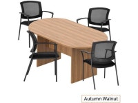 GOF 6FT, 8FT, 10FT Conference Table Multifunctional Computer Chair (G2809) Set, Cherry, Espresso, Mahogany, Walnut, Artisan Grey... 