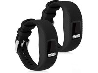 kwmobile Silicone Watch Strap Compatible with Garmin Vivofit 4-2X Fitness Tracker Replacement Band Wristband Set with Clasp... 