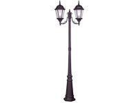 Livex Lighting Hamilton Outdoor 2 Head Post in Bronze - 7554-07 - Newegg.com